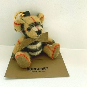 Burberry Thomas Bear Charm in Vintage Check Cashm
